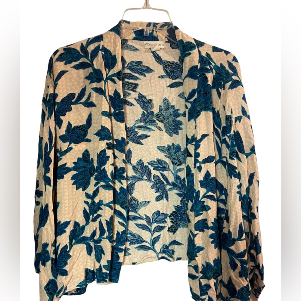 Andersen & lauth floral tropical kimono osfa one size fits all
